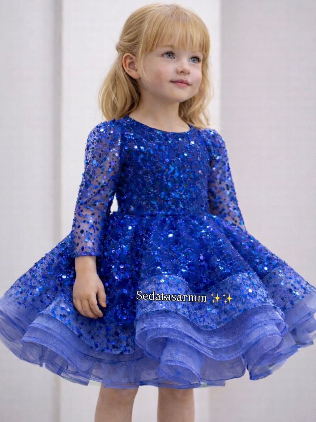 Viva Işıltısı Prenses Elbisesi / 1 - 12 Yaş / Kişiye Özel