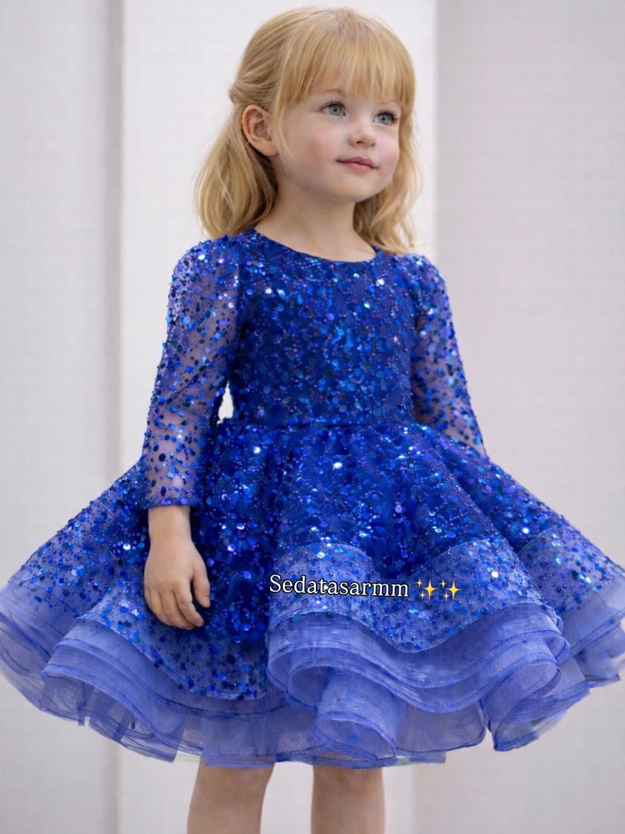 Viva Işıltısı Prenses Elbisesi / 1 - 12 Yaş / Kişiye Özel